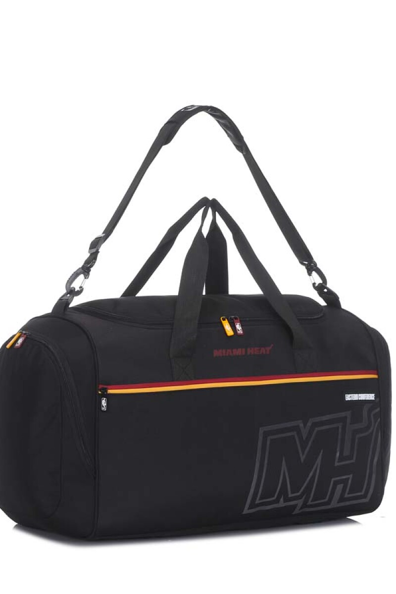 Bolso deportivo Miami Heat- NBA Negro