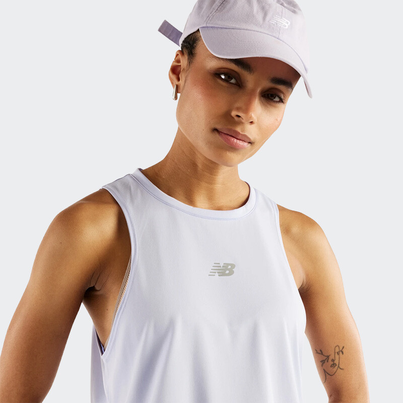 Musculosa New Balance Infinity Propel Violeta