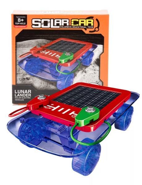 Auto de juguete con panel solar integrado Auto de juguete con panel solar integrado