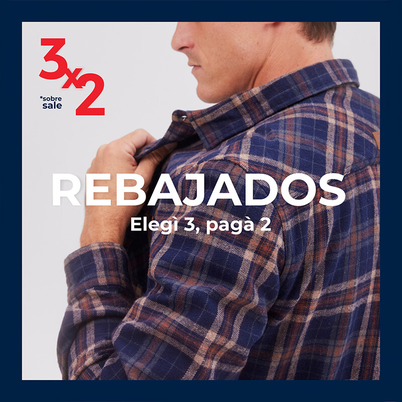 REBAJADOS 3x2