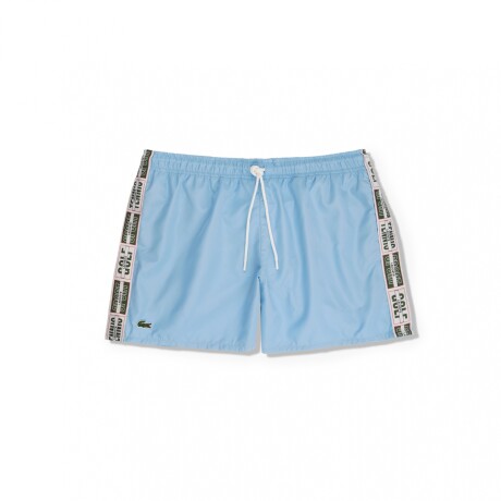 TRAJE DE BAÑO LACOSTE LINED SWIN TRUNKS HBP