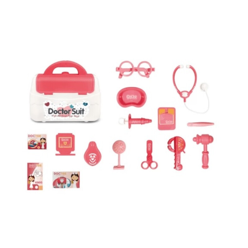 Doctor Suit Bag Fun Medical Play Toys ROSA Doctor Suit Bag Fun Medical Play Toys ROSA