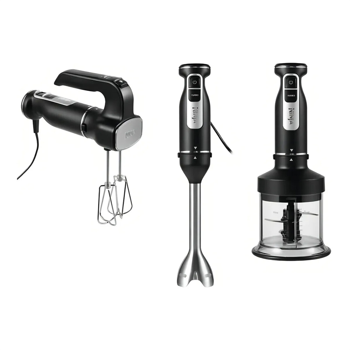 Set Mixer Multifunción Ninja 3 En 1 Shark 850w - MIXER NINJA FOOD 3EN1 CI100EU 