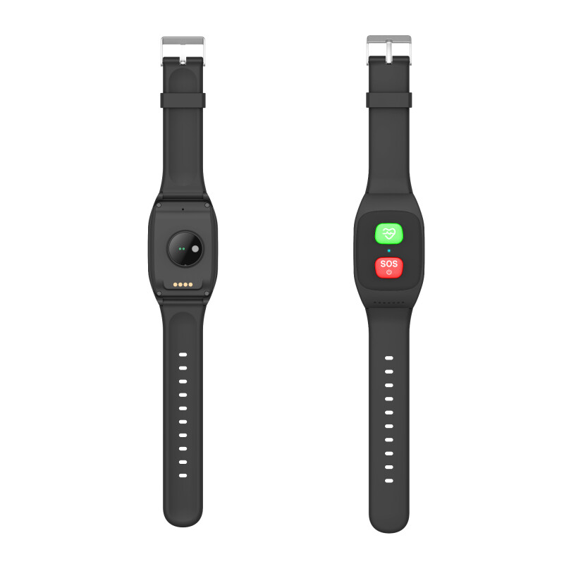 Pulsera Boton SOS Control Caídas Llamadas 4G Sin Color