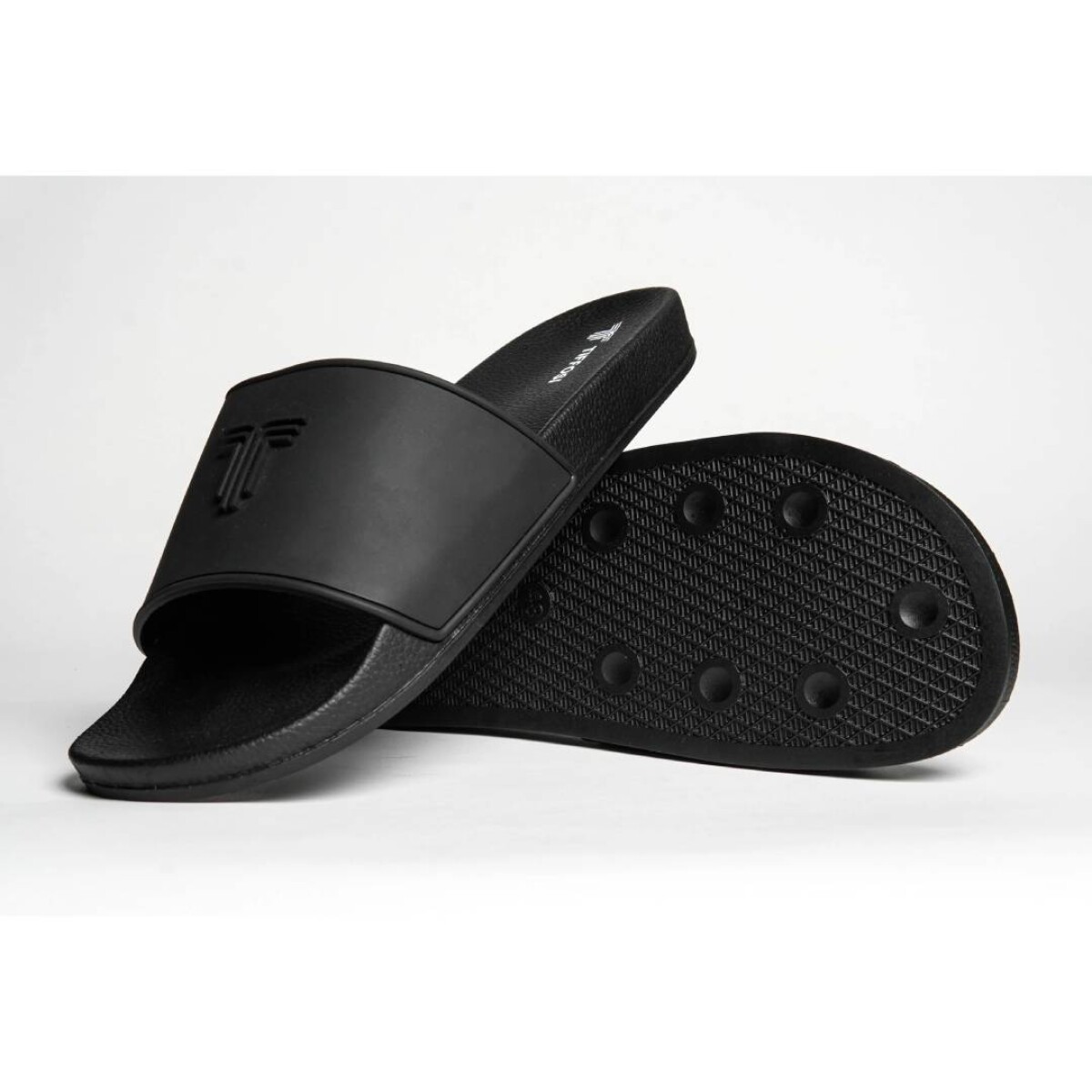Chanclas Tiffosi Slide de Hombre - negro 