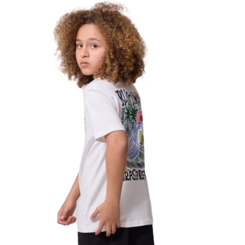 Remera Rusty Zalcone Niño - Blanco Remera Rusty Zalcone Niño - Blanco