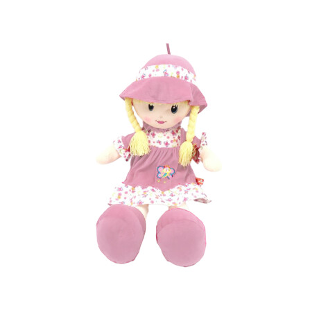 Muñeca con Gorro 80 cm Phi Phi Rosa Claro