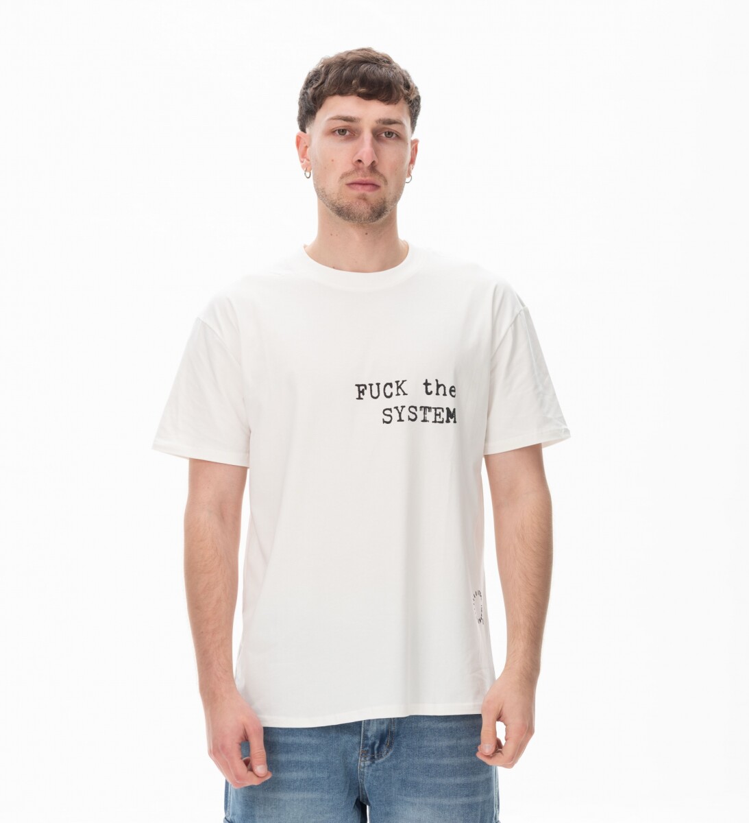 Remera System - Blanco 
