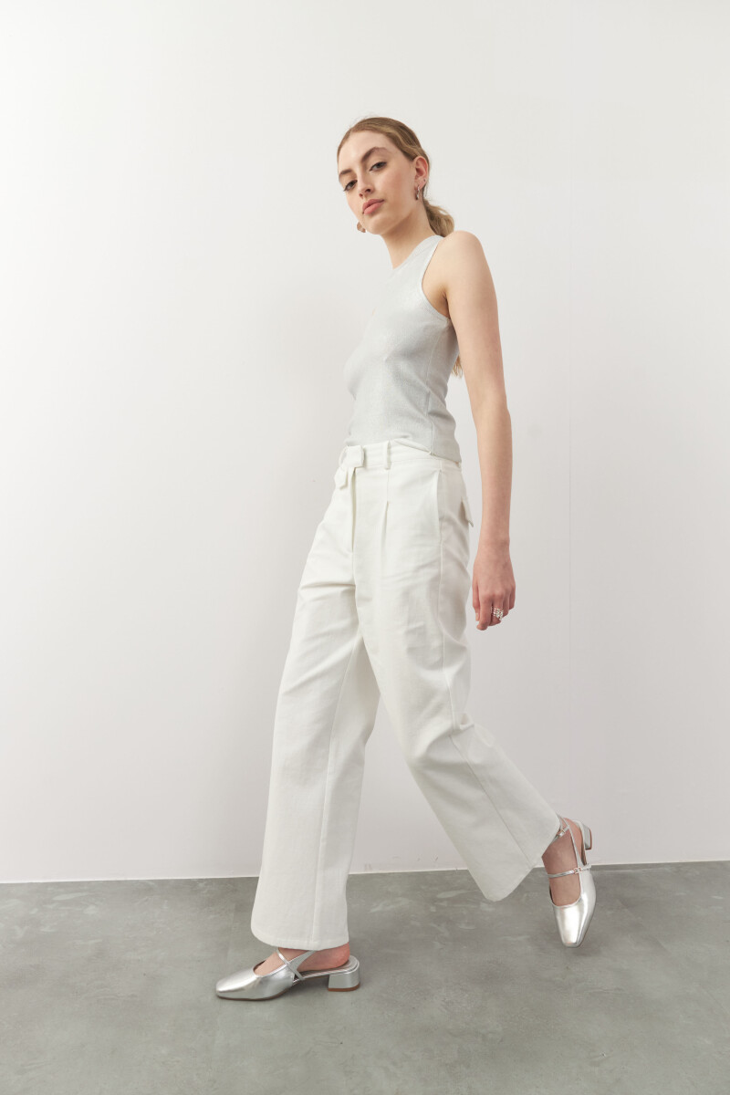 PANTALON YOLAN Blanco