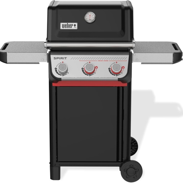 Barbacoa a Gas Weber Spirit E-325 3 Quemadores con Sear Zone Negra 1500789 Barbacoa a Gas Weber Spirit E-325 3 Quemadores con Sear Zone Negra 1500789