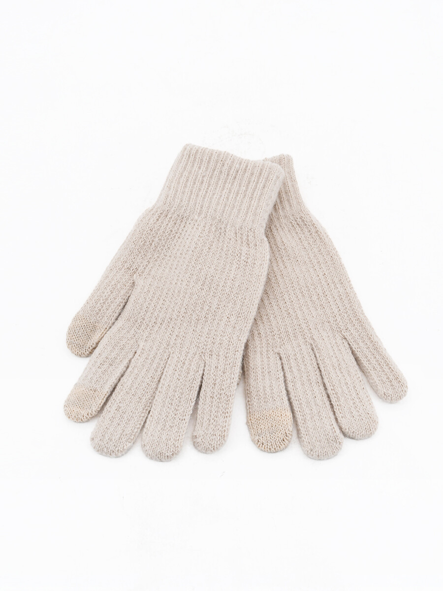 GUANTES DAMA - BEIGE 