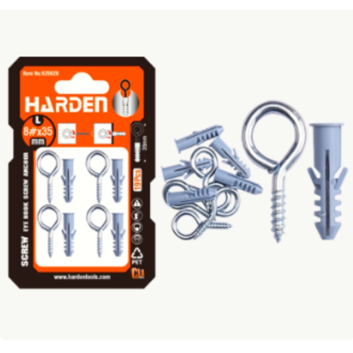 JUEGOS DE 6 PITONES CERRADO Y TACO N.° 10 HARDEN ++ - N/a 
