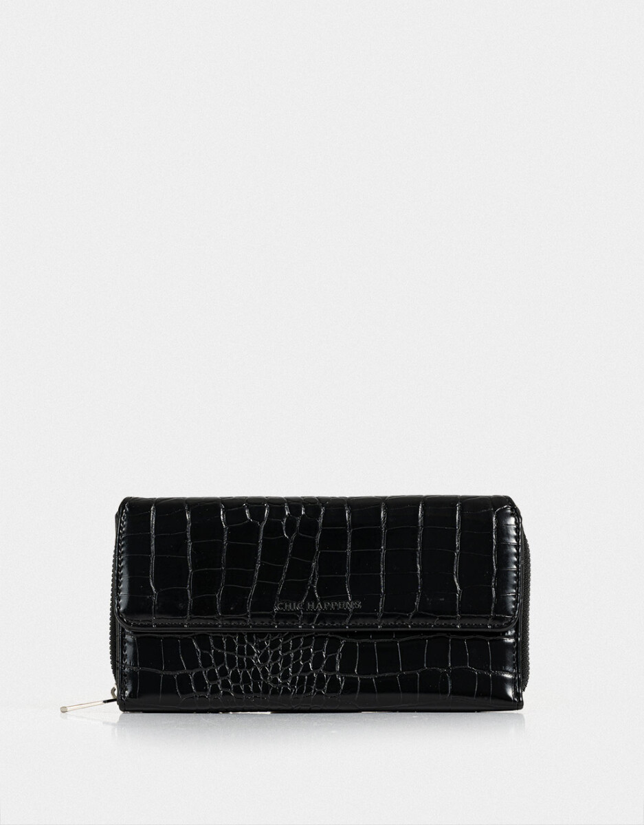 Billetera Cuerina Croco 