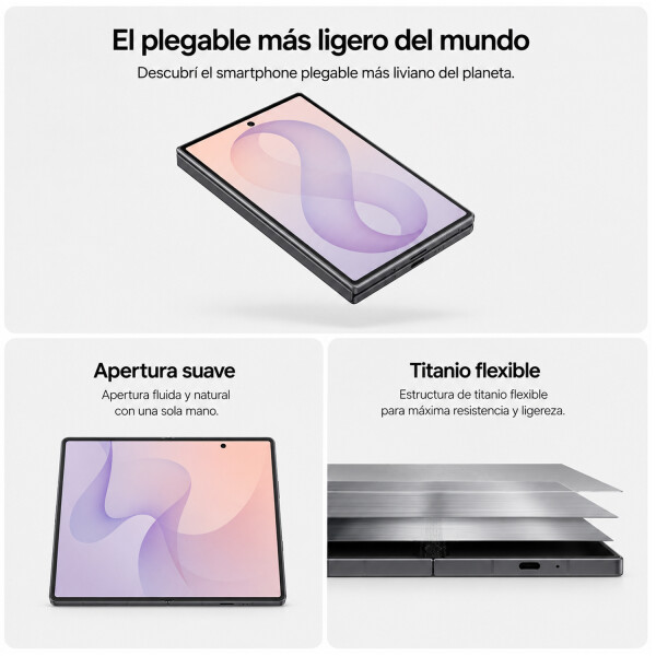 Samsung Galaxy Z Fold8 12/256gb 5g + Regalo NEGRO