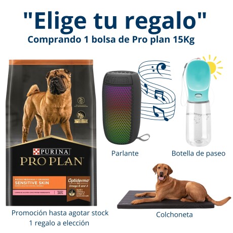 PRO PLAN SENSITIVE SKIN (PIEL SENSIBLE) PERRO M/L 15KG Pro Plan Sensitive Skin (piel Sensible) Perro M/l 15kg