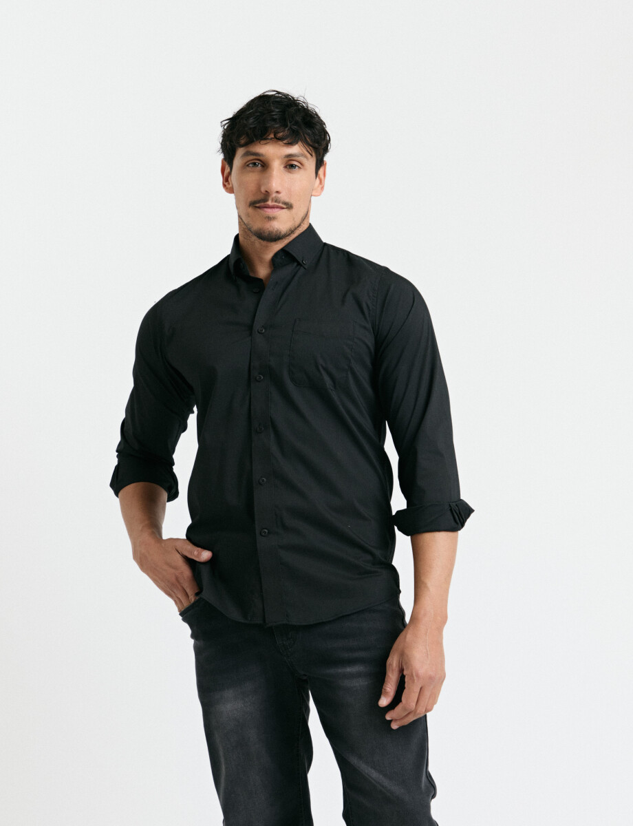 012488 CAMISA HARRY Negro