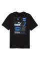 REMERA PUMA GRAPHIC Negro