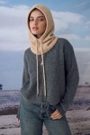 Gorro balaclava beige
