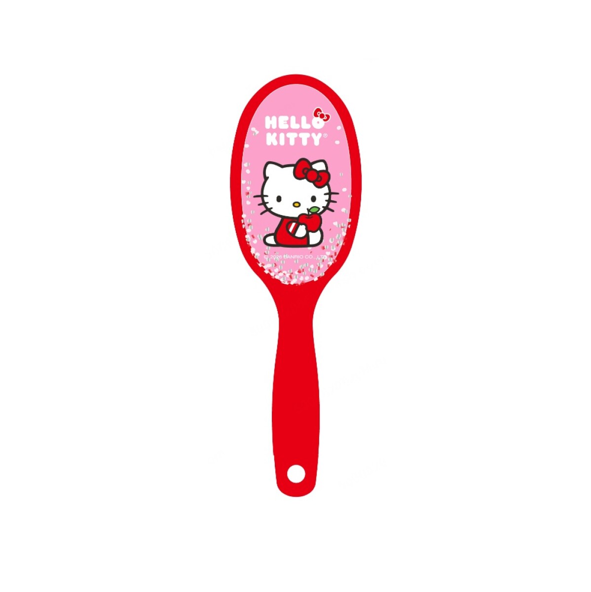 Cepillo glitter Hello Kitty - oval 