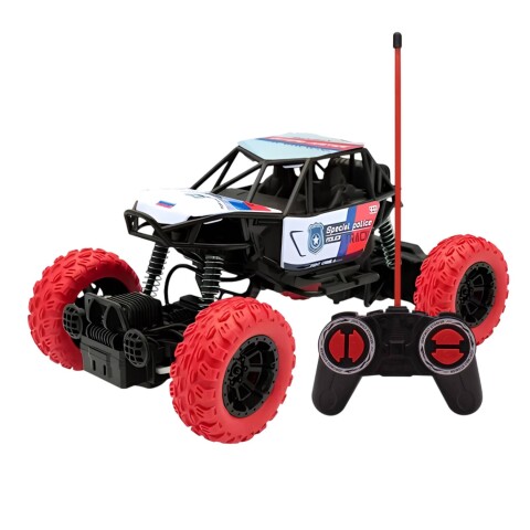 Auto Arenero Control Remoto Rc Todo Terreno OffRoad Trepador Color Rojo