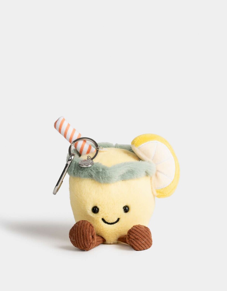 Llavero Peluche - Amarillo Medio 