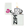 Encendedor ZIPPO 46240 C/Diseño Blanco 0