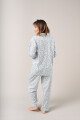 Pijama Abotonado 1059 Cielo