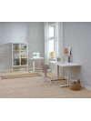 Silla escritorio REERSLEV tela arena/blanco Silla escritorio REERSLEV tela arena/blanco