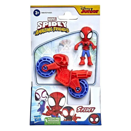 Figura Spidey Con Moto Figura Spidey Con Moto