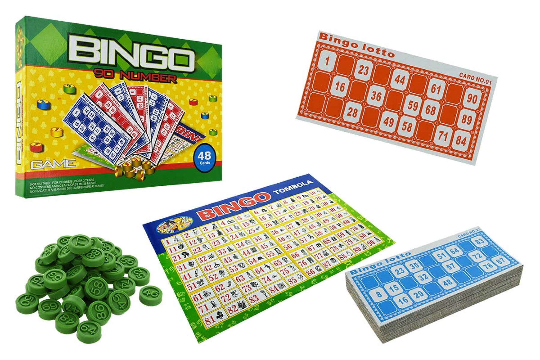 JUEGO DE MESA BINGO 1659-3316 