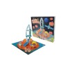 PUZZLE 3D COHETE ESPACIAL DE MADERA 50 PIEZAS PUZZLE 3D COHETE ESPACIAL DE MADERA 50 PIEZAS