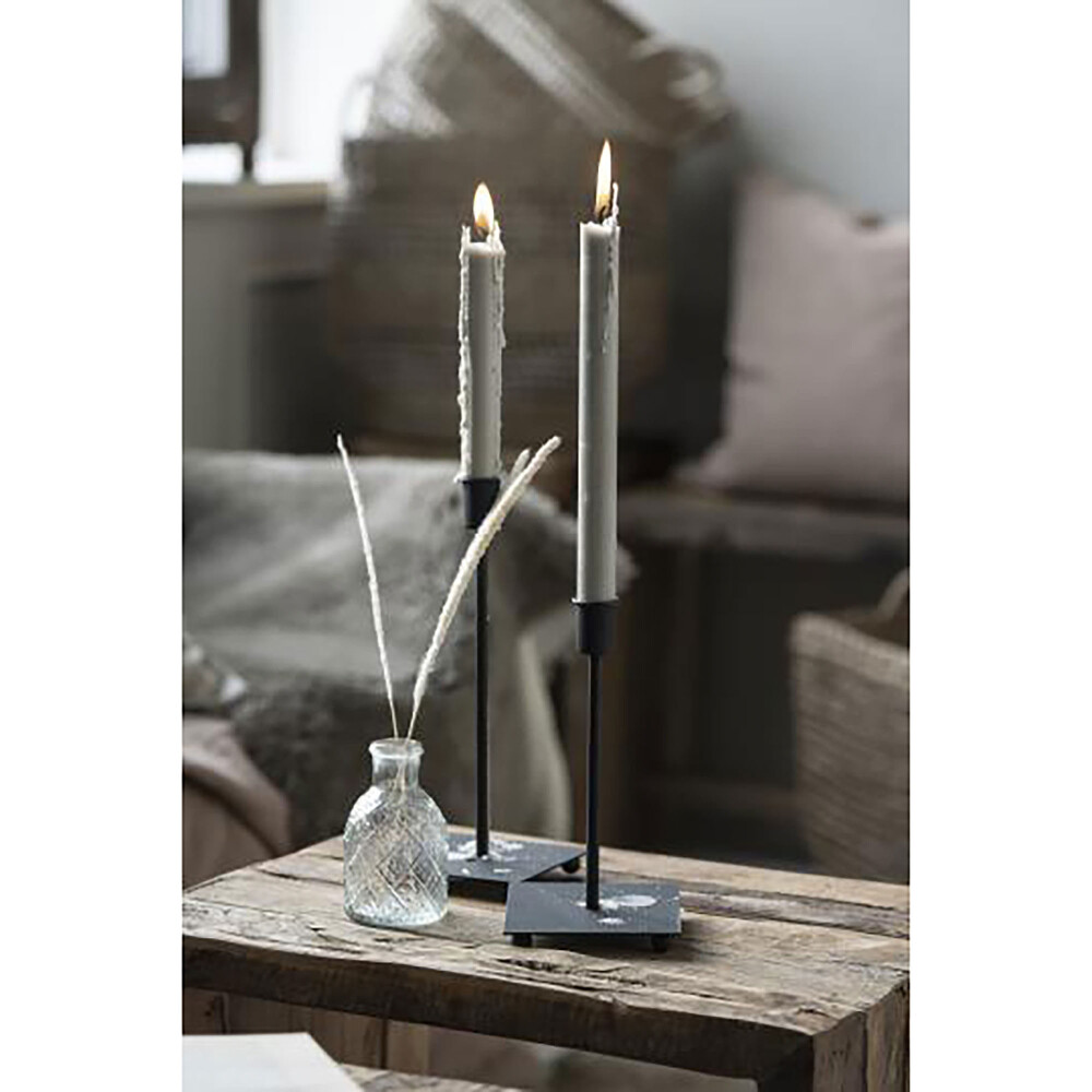 VELA RÚSTICA PARAFINA GRIS 7229