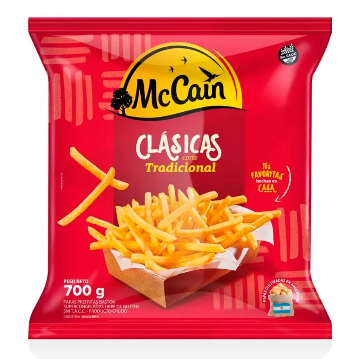 Papas Clásicas Corte Tradicional McCain 700g 
