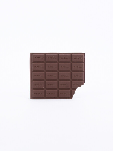LIBRETA TABLETA DE CHOCOLATE MARRON