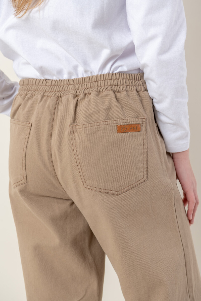 Pantalon cotidiano Visón