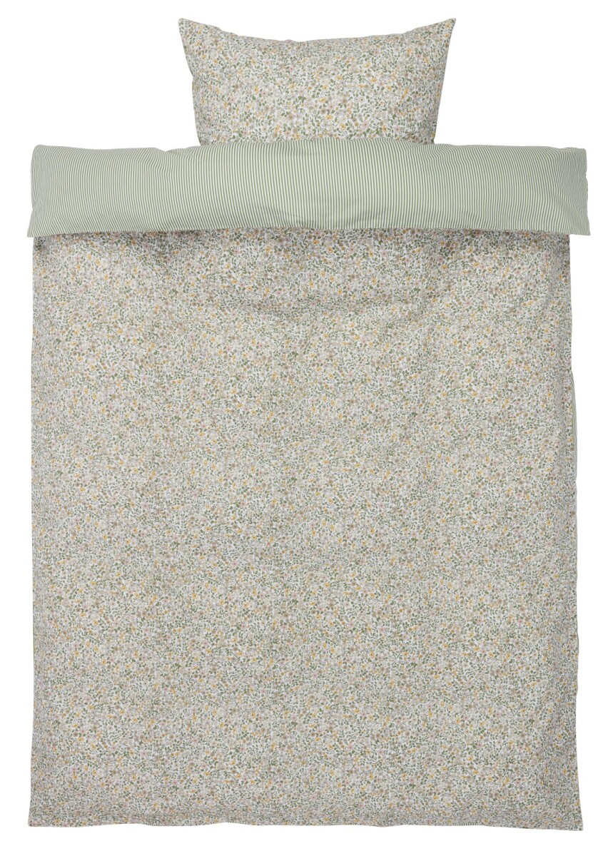 Juego funda nórdica JOSEFINE 155x220 verde 