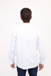 Camisa Manga Larga Regular Fit Blanco