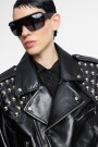 CHAQUETA BIKER Negro