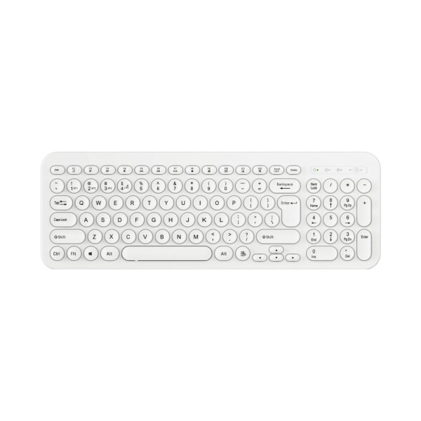 Teclado inalambrico K241 blanco