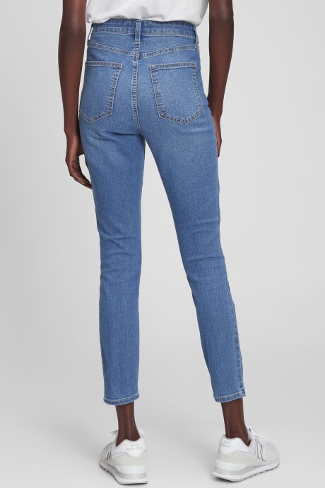 Jean Favorite Jegging Tiro Alto Mujer Medium Sun