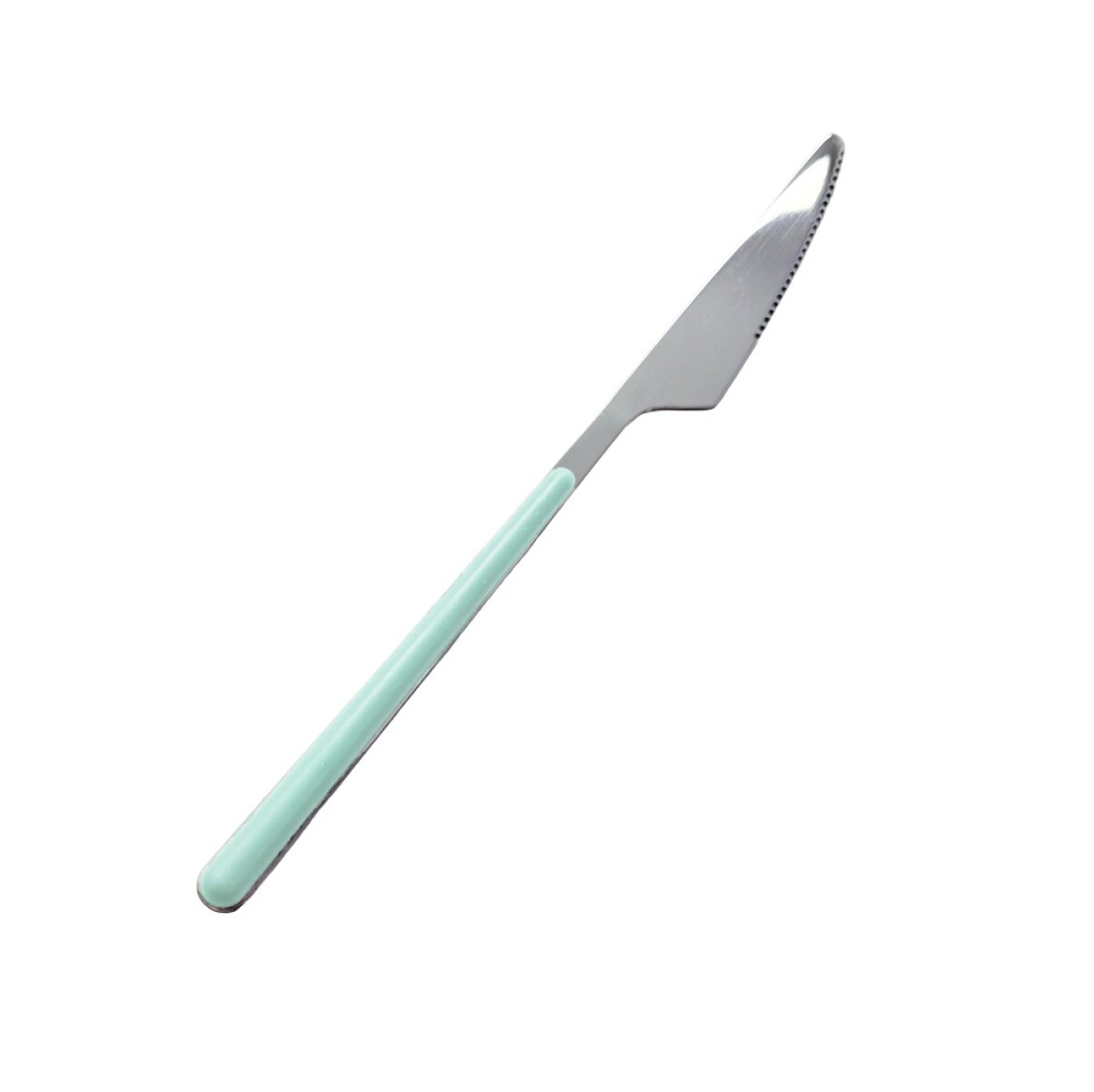 Cubierto celeste - cuchillo 