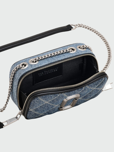 MARC JACOBS - THE QUILTED DENIM SOFTSHOT Azul