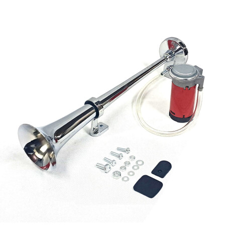 BOCINA SIRENA - CAMION C/ COMPRESOR 12V L=400MM - BOCINA SIRENA - CAMION C/ COMPRESOR 12V L=400MM -