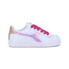 Diadora Knock On Lifestyle Niños Blanco-fuchsia Blanco-fucsia