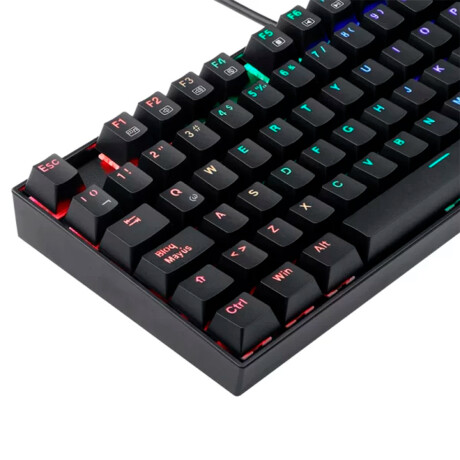 Teclado Gamer Redragon K552 Kumara Black RGB Switch Red Teclado Gamer Redragon K552 Kumara Black RGB Switch Red