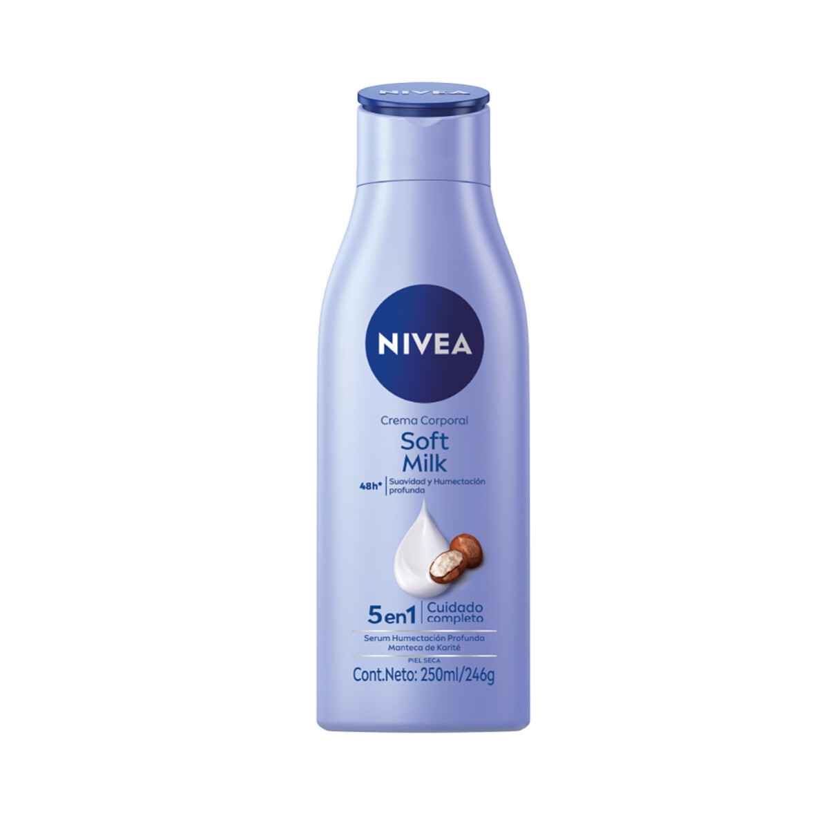 NIVEA BODY MILK SOFT FR. X 250 ML. 