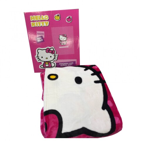 Frazada de Hello Kitty Súper Soft con Caja de 150 x 200 cm U