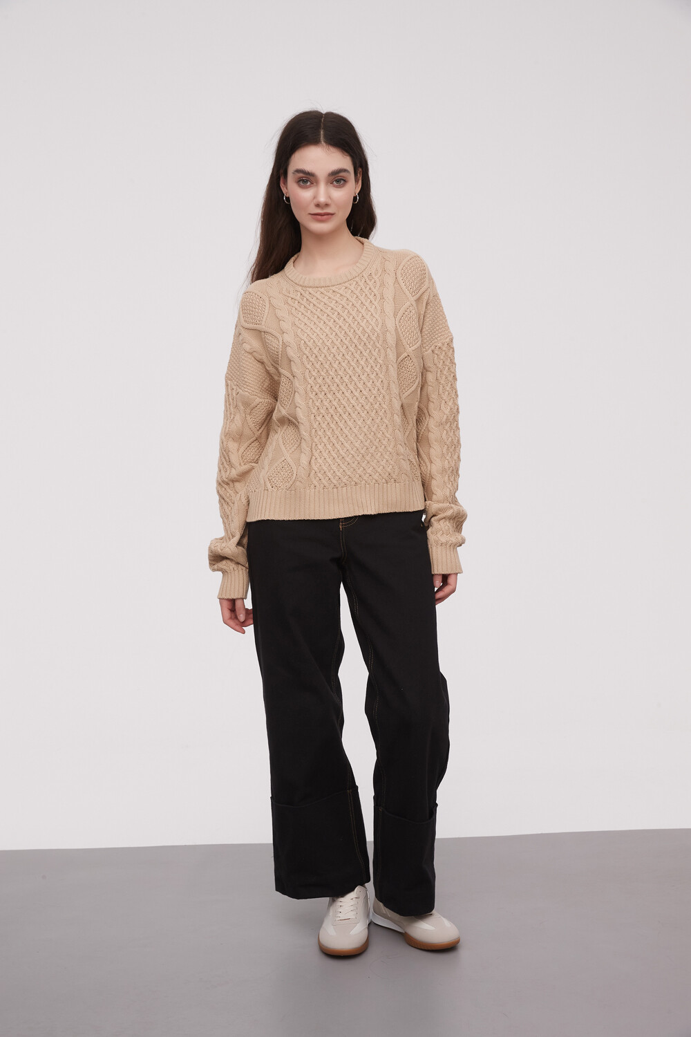 Sweater Heltun Beige