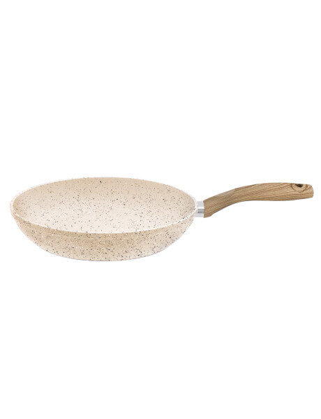 SARTEN ANTIADHERENTE ALUM. 28X5CM APTO INDUCCION BEIGE SARTEN ANTIADHERENTE ALUM. 28X5CM APTO INDUCCION BEIGE