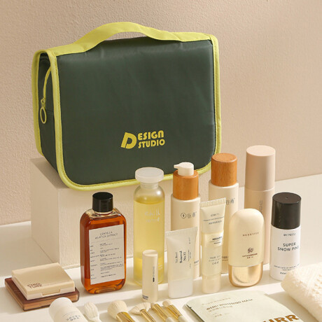 Neceser con percha combinado Verde